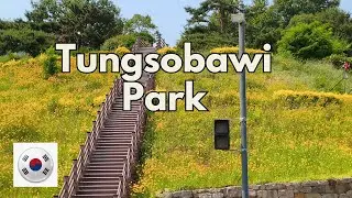 Tungsobawi Park, Seoul | Quiet Riverside Walk with Scenic Rock Formations 🇰🇷🌿