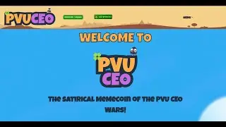 PVUCEO NUEVO PVU PARODIA SERA EL MEJOR TOKEN Y JUEGO NFT? SERA MEJOR QUE PVU? MIRA ESTE VIDEO JEJE