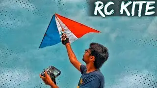 We made and Fly no string kite-Remote control Delta Kite / PRINCE PANCHAL MAKER