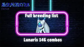 Lunaris breeding palworld | all breeding combos - test on v0.2.0.6 too  #palworld #pals #breeding