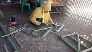 Rak Tanaman Dari Bambu (Bamboo Shelf ) | Membuat Rak tanaman part 2