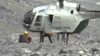 Rescate Guardia Civil en Monte Perdido
