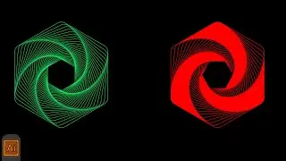 Geometric shapes and transform effect in illustrator | illustrator tricks and guide for beginners #1