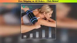 Electric Handheld Back Massager for Muscles Rolling Percussive Massager Powered Muscle Roller