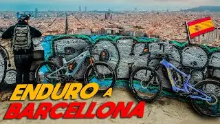 ENDURO a BARCELLONA !! - Trail con vista sulla città