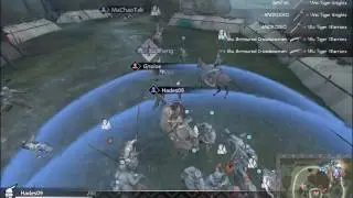 TigerKnight HUNS vs ibeloss  legion war