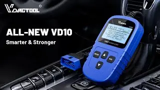 VD10 All-New Upgrade | Car Diagnostic Tool with DTC Lookup | OBD2 Scanner for Cars & Trucks