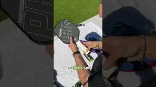Best way to clean pickleball handle and paddle with a gentle & safe cleaner #pickleball