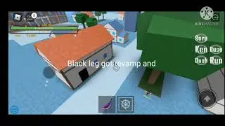 King piece revamp black leg