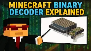 Объяснение работы двоичного декодера Minecraft | Пошаговый обзор
