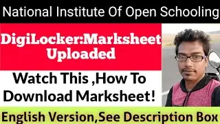 All about #DigiLocker,Full process of How to download all documents explained step by step in Eng.