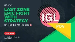 LAST ZONE EPIC FIGHT😯(can't record my teammate's voice due to glitch)😔🙏🏻