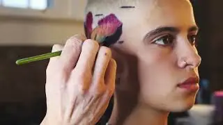 Graffiti Hair Collaboration with Atelier X Noys