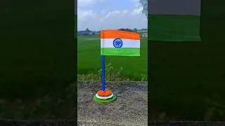 I love my india🇮🇳 / Great indian flag painting #shorts #viral #trending #india #flag #painting #art