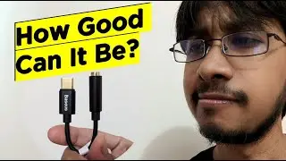Baseus Type-C To  3.5mm Headphone Adapter Review