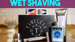 Timeless Razor, D.R.HARRIS Lavender & Park Avenue Good Morning | Бритье с HomeLike Shaving