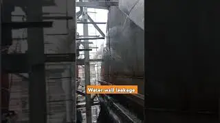 #powerplantengineering #boiler #hydrotest #leakage #shorts