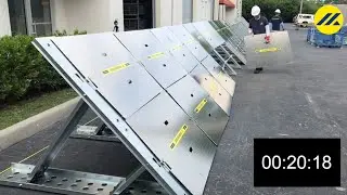 Heavy Duty Flood Barrier C48 | C122 Setup Video