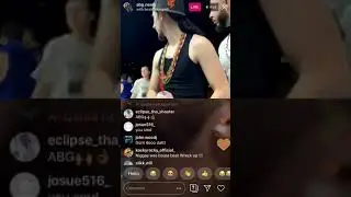 ABG NEAL BEEFS W OPP ON LIVE ENDS LIVE TO PULL UP TO HIS HOOD ?