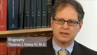 Biography - Dr. Thomas J. Fahey III