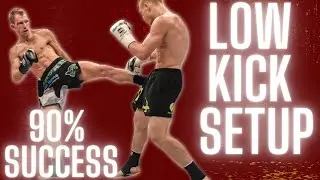 Easy Setup To LAND Low Kick (Sparring Footage)