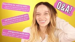 HOW TO BE CONFIDENT WITHOUT MAKEUP! | Q+A! // MyPaleSkin