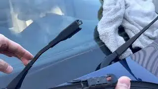 BMW E90 : How to Remove Wiper blades | BMW Wiper blades Size
