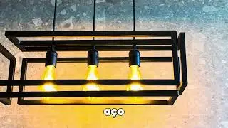 Pendente Lumin&aacute;ria Industrial Preto Infinity Triplo