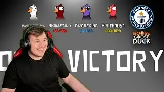 FASTEST Match of Goose Goose Duck Ever! ⏱ World Record 🏆