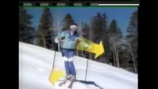 Older ski techniques - about 1988 - PJ Jones