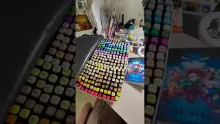 Набор из 262 МАРКЕРОВ тг @farfan_junko  #art #markers #спиртовыемаркеры #арт #обзор