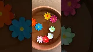Easy magic paper flower | Magic tricks to do at home for kids | How to make floating flowers