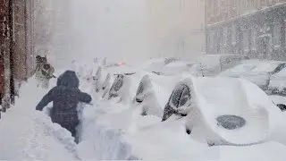 8 минут назад! ⚠ Снежный хаос охватывает Европу! Ужасная метель попадает в Стокгольм, Швеция