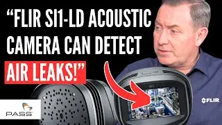 Акустическая камера FLIR Si1-LD: эффективное обнаружение утечек сжатого воздуха