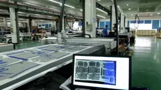 IECHO SCAN TO CUT SYSTEM for Printed Fabric cutting.