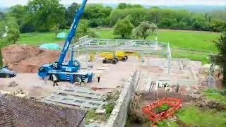 Building an award-winning wedding venue - time lapse