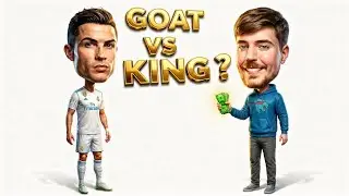GOAT vs KING 👑 | Ronaldo vs MrBeast | This Ending Will Shock You