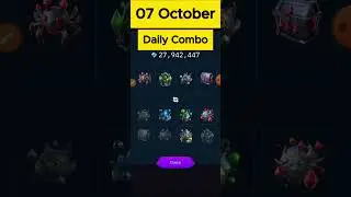 Pocket Rocket Daily Jackpot 7 October | Pocket Rocket Daily Combo 7 October