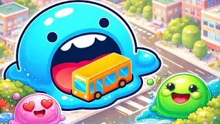 Super Slime.io-SATISFYING Black Hole Gameplay | NEW GAME#7#SuperSlime#BlackHoleGameplay#gameplay