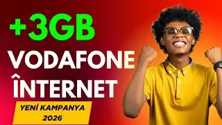 ✅VODAFONE BEDAVA İNTERNET 2026 - VODAFONE BEDAVA 3GB İNTERNET KAZANMAK✅