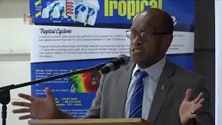 Fijian Minister for Disaster Management officiates at the National Risk Reduction Policy Workshop