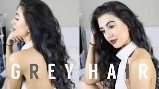 EBAYREVIEW: $17 GREY HAIR EXTENSIONS!