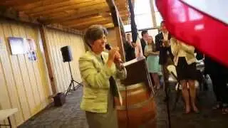 Joni Ernst at Prairie Moon Winery