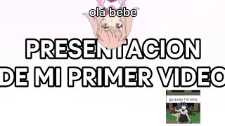 Mi primer video largo y presentación osi