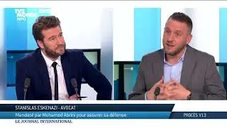 Procès V13 : l'avocat de l'homme au chapeau  à la barre