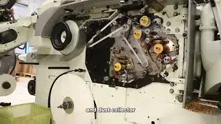 Automatic Cigarette Manufacturing Machine | High Speed Production of 2000 Cigarettes Per Minute