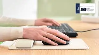 Leitz Ergo Muismat met verstelbare Polssteun