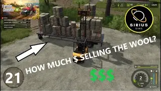 FS25 СКОЛЬКО МЫ ЗАРАБОТАЛИ НА ШЕРСТИ? | Вест Бридж Хиллз #21