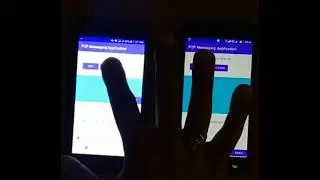 WifiDirect P2P messaging