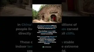 Homes Carved Into Earth. In China&rsquo;s Loess Plateau, millions live in yaodong cave home...